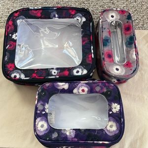 LUG Bento Box set of 3 cosmetic containers